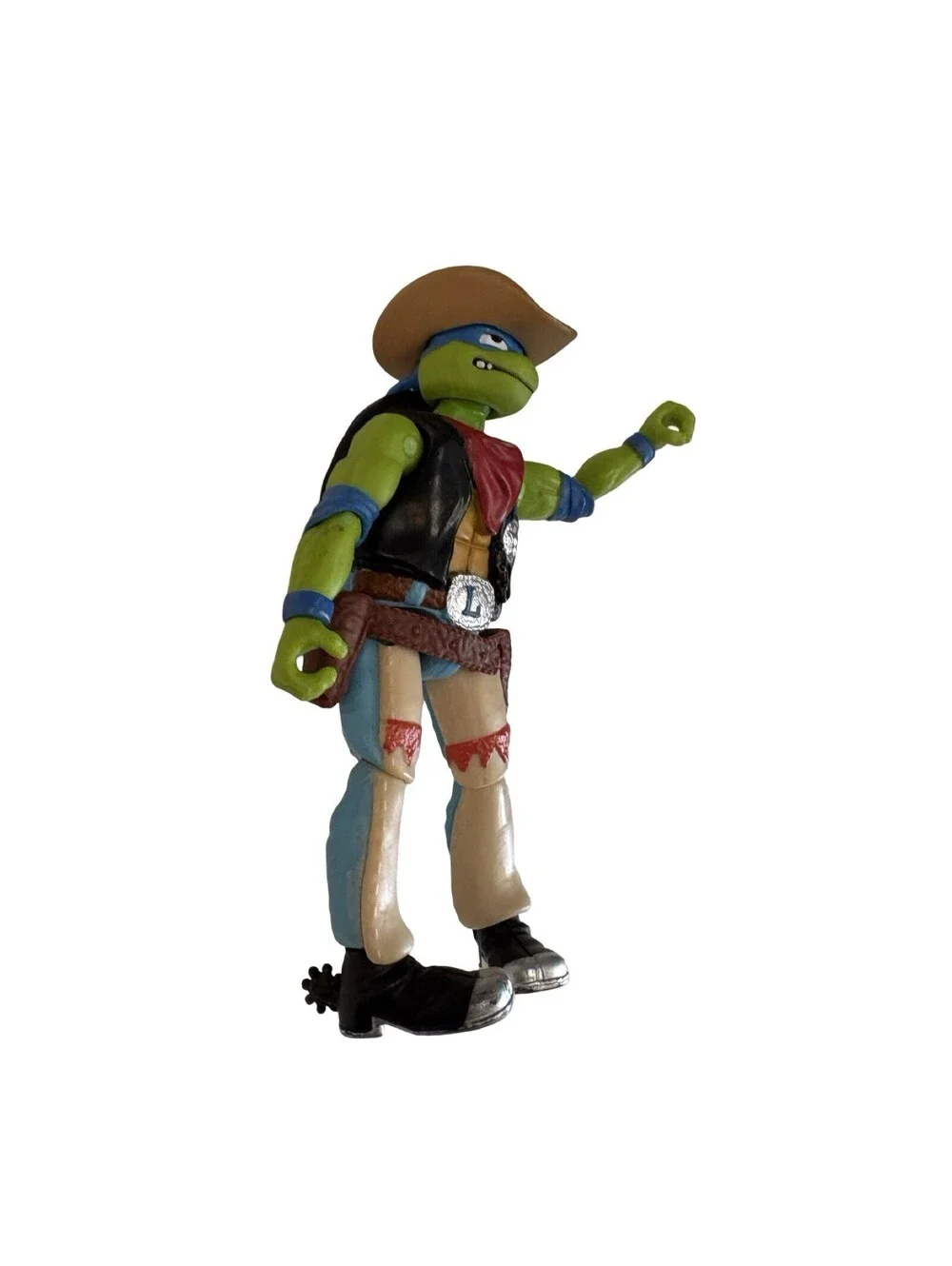 Teenage Mutant Ninja Turtles TMNT Mutant Mayhem Figure COWBOY LEO DESPERADO